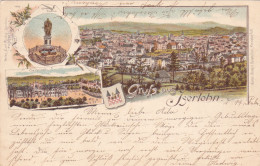 3385/ Zeer Oude Kaart, Litho, Gruss Aus Iserlohn, 1894 - Iserlohn