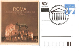 CDV B 636 Czech Republic The Collosseum Roma 2009 Wolf Statue - Monuments