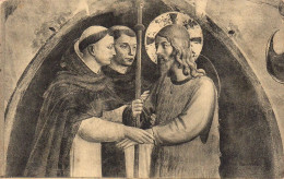 CPA ITALIE FLORENCE Musée S.Marco ANGELICO Jésus Et Deux Saints Dominicains - Firenze (Florence)