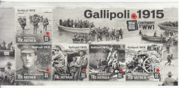 2015 Australia Gallipoli Souvenir Sheet MNH - Ongebruikt
