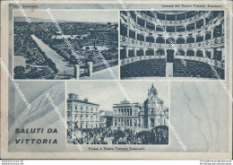 Cf406 Cartolina Saluti Da Vittoria Provincia Di Ragusa Sicilia - Ragusa