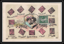 0543/ Carte Maximum (card) France N°137 Semeuse Le Langage Du Timbre Superbe Etat 1912 Montaiguët-en-Forez Allier - ...-1929