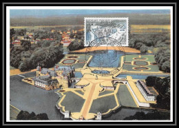 2306/ Carte Maximum (card) France N°1584 Château (castle) De Chantilly (Oise) Edition Parison 1969 - Kastelen