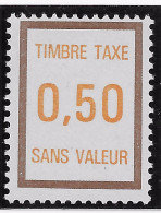 FICTIF - Taxe 33 ** - Fictifs