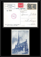 5624/ Carte Postale Eglise Church France N°381 Chomeurs Chomeur Callot Club Philatélique Riceys 19/6/1938  - Brieven En Documenten