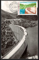 Roumanie (Romania) Carte Maximum (card) 1688 - N° 3089 Centrales Hydroélectriques BARRAGE NEGOVANU 1978 Barajul Dam - Tarjetas – Máximo