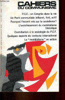 Cahiers Du Communisme N°1 Janvier 1976 - Pcf Un Congrès Dans La Vie - Pourquoi Un Parti Communiste Plus Influent, Plus F - Andere Magazine