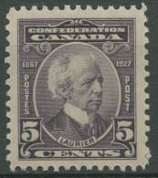 Kanada 1927 60 Jahre Dominion, Sir W. Laurier 121 Postfrisch - Unused Stamps