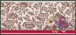 Hongkong 1992 Jahr Des Affen Markenheftchen 632+634 MH Postfrisch (C99177) - Postzegelboekjes