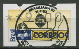 Brasilien 1993 Automatenmarken Einzelwert ATM 4 Gestempelt - Affrancature Meccaniche/Frama