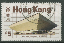 Hongkong 1985 Moderne Gebäude Coliseum 477 Gestempelt, Kleine Mängel - Gebruikt