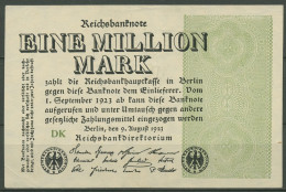 Dt. Reich 1 Million Mark 1923, DEU-114c FZ DK, Leicht Gebraucht (K1277) - 1 Million Mark