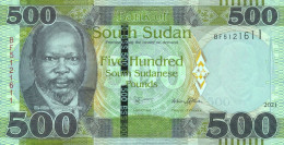 South Sudan 2021 500 Pound P16c Uncirculated Banknote - 1 Pound