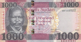 South Sudan 2021 1000 Pound P17b Uncirculated Banknote - 1 Pond