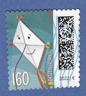 BRD 2022  Mi.Nr. 3654 , Drachen - Selbstklebend / Self-adhesive - Gestempelt / Fine Used / (o) - Gebraucht