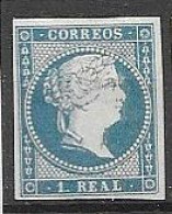 Spain Mh * 1856 20 Euros No Watermark - Ungebraucht
