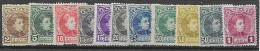 Spain Mh * Original Gum (only 50c No Gum) 1901 (set Without 4 And 10 Ptas) Still Over 330 Euros - Ungebraucht