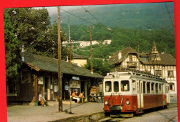 VBC-22 Train AOMC En Gare De Monthey En 1982 ! - Monthey