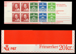 DÄNEMARK MARKENHEFT Nr MH 38 Postfrisch S02D5D2 - Carnets