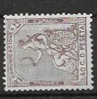 Spain Mint No Gum 1873 (40 Euros) - Unused Stamps