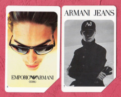 Italy- Armani Jeans & Emporio Armani- Used Pre Paid Phone Cards- Telecom  By 5000 Lire. Ed. Mqntegazza & Cellograf - Públicas Figuración Ordinaria