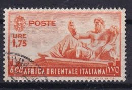 ITALIAN EAST AFRICA 1938 - Canceled - Sc# 14 - Afrique Orientale Italienne