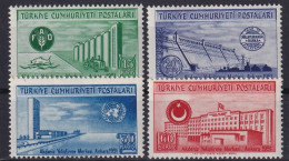 TURKEY 1952 - MNH - Mi 1305-1308 - Ongebruikt