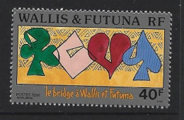 Wallis & Futuna Islands 1994 Playing Cards 40 Fr Single MNH - Nuovi