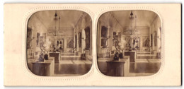 Vue Stéréoscopique-Photo Photographe Inconnu,  Vue De Versailles, Palais Imperial, Halt Gegens Licht  - Stereo-Photographie