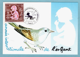 Carte Maximum 1979 - Année Internationale De L'enfant - YT 2028 - Paris - 1970-1979