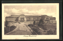 AK Leipzig, Blick Zum Hauptbahnhof  - Leipzig