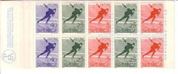 SCHWEDEN MH 10 II POSTFRISCH(MINT) WELTMEISTERSCHAFT Im EISSCHNELLAUF 1966 - 1951-80