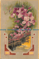 R163485 Old Postcard. Flowers. 1908 - Monde