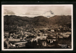 AK Cetinje / Cettigne, Ortsansicht Aus Der Vogelschau  - Montenegro