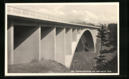 AK Die Teufelsthalbrücke Der Reichsautobahn B. Hermsdorf I. Thür.  - Sonstige & Ohne Zuordnung