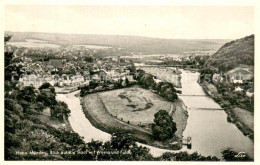 73762868 Hann. Muenden Gesamtansicht M. Werra U. Fulda Hann. Muenden - Hannoversch Muenden