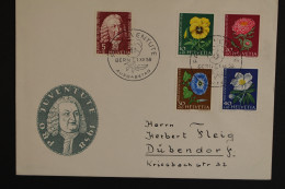 Schweiz, MiNr. 663-667, FDC - FDC