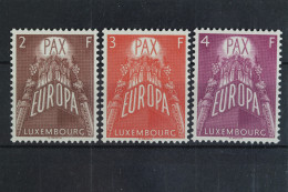 Luxemburg, MiNr. 572-574, CEPT 1957, Postfrisch - Andere & Zonder Classificatie