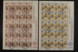 Liechtenstein, MiNr. 816-817, Bögen, ESST - Andere & Zonder Classificatie