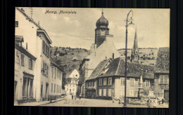 Mutzig, Marktplatz - Elsass