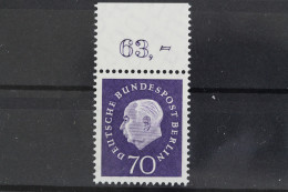 Berlin, MiNr. 186 W P, Oberrand, Postfrisch - Neufs