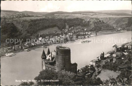 72312805 St Goarshausen Burg Katz  Ehrenthal - Loreley