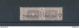 1925 OLTRE GIUBA, Pacchi Postali N° 13 , 20 Lire Violetto Bruno, MNH** - Oltre Giuba