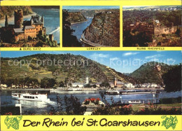 72310403 St Goarshausen Burg Katz Loreley Ruine Rheinfels Ehrenthal - Loreley