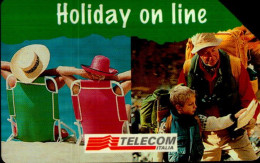 TELECARTE ETRANGERE.....HOLIDAY ON LINE - Pubblicitari