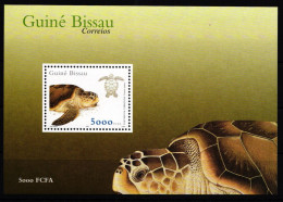 Guinea Bissau Block 350 Mit 1706 Postfrisch Tiere Schildkröten #IB129 - Guinée-Bissau