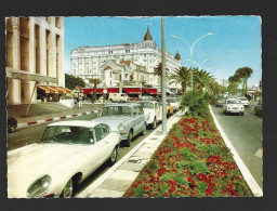 Cannes Voiture Car Auto La Promenade Fleurie Cachet 1970 Cannes France Htje - Cannes