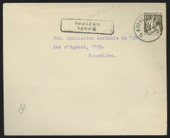 L Imprimé Affr N°337 D'ANTWERPEN/1933 Pour Bruxelles + Bil VERIFIE - 1932 Ceres And Mercurius