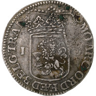 Pays-Bas, Gulden, 1713, Dordrecht, Argent, TTB - …-1795 : Vereinigte Provinzen