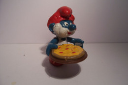 SCHTROUMPFS  -  SCHTROUMPF  - CUISINIER   - PEYO  1984 - Smurfs